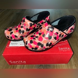 New Sanita Original-Petals Clogs 4101274 Multicolor size 5.5-6/EU 36